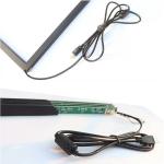 55 Inch Plastic IR Infrared Touch Panel Laptop Screen Frame Overlay For Monitor for sale