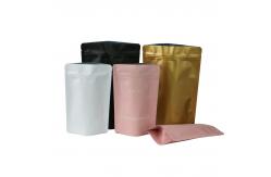 China Body Scrub Printed Packaging Bags Aluminium Foil Custom Stand Up Pouches supplier
