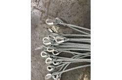 China 1 Inch Metal Thimble For Rope , EN 13411-1 wire cable thimble supplier