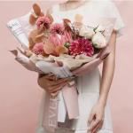 Waterproof and Durable Flower Wrapping Paper 58*58cm Compatible with Gravure Printing