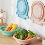 Plastic Collapsible Travel Foldable Wash Basin For Baby