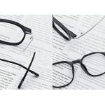 Unisex TR+Beta Titanium Rectangle Glasses Frame Adjustable ZTO 1023