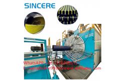 China PE HDPE PP Winding Spiral Pipe Extrusion Line Hollow Wall supplier
