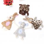 25cm Rabbit Corduroy Pet Plush Toys/pet toys/pet products for sale