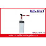 IP44 Automatic Boom Barrier System , Parking Lot Barrier Gate 3/6 Second Speed