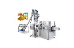 China Automatic Powder And Flour Packing Machine Eight Station Powder Packaging Machine supplier
