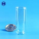 Leakage Proof 8oz Clear Plastic Soda Can Disposable Fully Airtight for sale