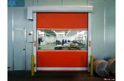 China Dust Proof 1.0m/S IP55 Safety PVC Roller Shutter Doors supplier