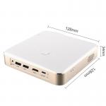 Full HD 1080P 4K 3D BT4.0 WiFI Android Projector RGB LED 150 lumens for sale