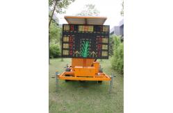 China Trailer Mounted Programmable Led Moving Message Sign For Advertising supplier