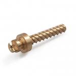 Precision Stainless Steel Brass Slender Shaft Components CNC Turning Processing for sale