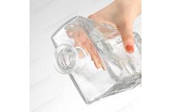 China Bottle Material Healthy Lead Free Clear Glass Water Bottle PVC Shrink Capsule supplier