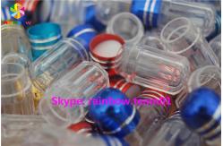 China SGS Paper Box Packaging Clear Plastic Sex Pill Bottle , Custom Service Provided supplier