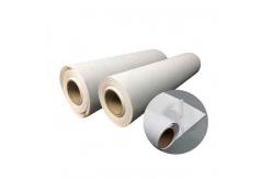 China Waterproof Premium Matte Art Self Adhesive Polyester Canvas Fabric Roll supplier