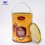 5 Gallon Metal Bucket With Lid 20 Liter SGS 5 Gallon Metal Pail for sale