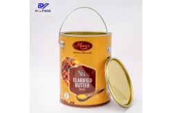 China 1L 5L 20L Butter Can With Rock Ring Lid And Plastic / Metal Handle supplier
