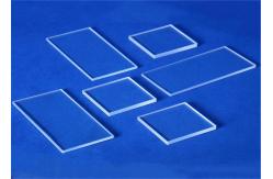 China Multi Functional Fused Quartz Sheet Environmental Friendly Non Harmful Material supplier