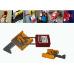 Yellow Industrial Circuit Breaker Lockout Steel Sheet Multi Function