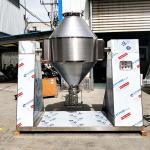 Customizable Twin Cone Powder Particle Mixer Dust-free And Low Noise