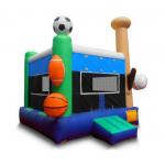 Inflatable Bouncer / Inflatable Sport Bouncer 0.55mm PVC tarpaulin bouncer 4x4m for sale