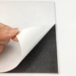 A4 Adhesive Magnetic Sheet Custom Size Flexible Magnet Material