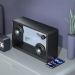 Suspended Lyrics Transparent Bluetooth Loudspeaker Optional Music Style for sale