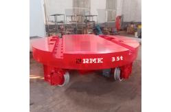 China Steerable Transfer Carts AC Power Railway Turntable Rail Trolley 80 Ton supplier