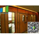 Acoustic Rate 45 Db Commercial Sliding Doors Wall Partition 3.346 Inch Thickness for sale