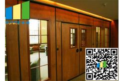 China Top Hanging 65mm THK Panel Folding Internal Doors supplier