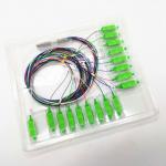 1X16 SC APC Fiber Optic Stell Tube Type 16 Way Optical PLC Splitter for sale