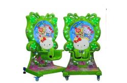 China Coin Operated Kiddie Rides Swing Game Machine with Metal Acrylic Plastic Construction supplier