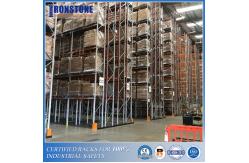 China Back-to-back Double Deep Metal Steel Rack For Medium Volume Cargoes supplier