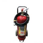 Industrial Wheeled Fire Extinguisher , 30Kg Portable Dry Powder Fire Extinguisher for sale