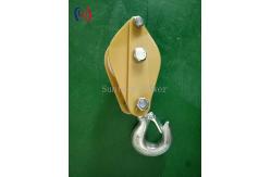 China Nylon Sheave Hoist Sheave Tackle Stringing Tools 5KN - 50KN Transmission Line Tool supplier
