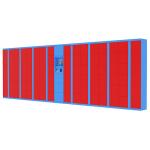 Indoor Secured Electronic Smart Parcel Locker , Package Lockers Device for Deposit / Receiving Office for sale