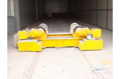 China Conventional Welding Rigid Pipe Stands , Wheeled Motorized Pipe Rollers for Welding supplier