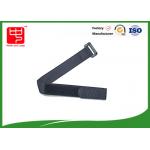 Polyester / nylon webbing straps 230mm Length , lightweight nylon webbing for cable tidy for sale
