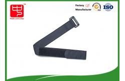 China Polyester / nylon webbing straps 230mm Length , lightweight nylon webbing for cable tidy supplier