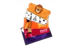 China Custom Design Cute Gift Magnetic Souvenir Printed Fabric Removable Bottle Mat supplier
