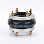 High Vibration Platform Air Spring 150076H-1 Single Convoluted Rubber Bellow for sale