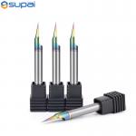 Carbide Cutting Tools Engraving Milling Tools With Color-Coating V Grooving for sale