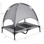Cooling 80kg Large Dog Tent Bed SGS Folding Camping Dog Bed for sale