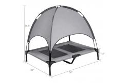 China Cooling 80kg Large Dog Tent Bed SGS Folding Camping Dog Bed supplier