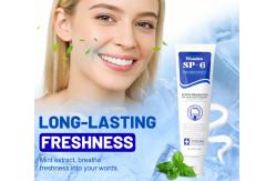 China Alcohol Free Whitening Toothpaste with Leave On Whitening for Sensitive Teeth supplier
