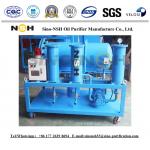 3000L/H Turbine Oil Purifier Machine 34 KW Vacuum Pump Oil Filtration for sale