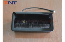 China Black Tabletop Manual Flip Up Outlet / Interconnection Multiple Socket For Office supplier