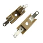 Yellow 250V 5x20 PCB Mount Fuse Holder PTF Fuse Terminal Block