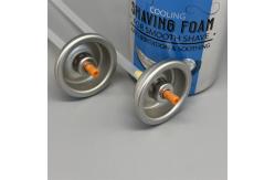 China Premium Shaving Foam Valve for Men with Smooth Dispensing supplier
