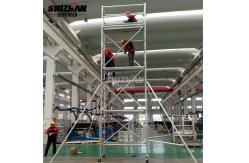 China Easy Install Mobile Aluminum Scaffolding Tower 3m 12m Height supplier