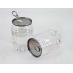 250 ml food grade plastic Juice beverage cans , easy open lid Soft drink can for sale